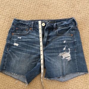 American Eagle Tomgirl Midi Cutoffs